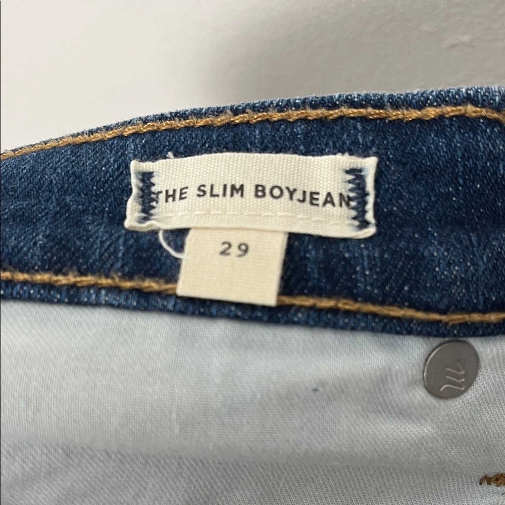 Madewell Dark Blue Slim Jeans - Picture 11 of 12
